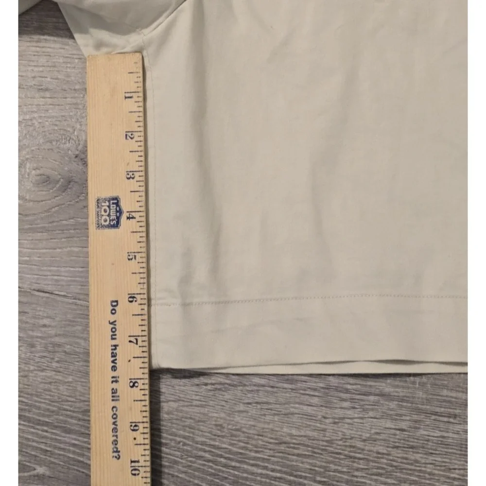Polo Golf Ralph Lauren Men's Beige Shorts Size 42 Cotton Twill with Stretch Logo